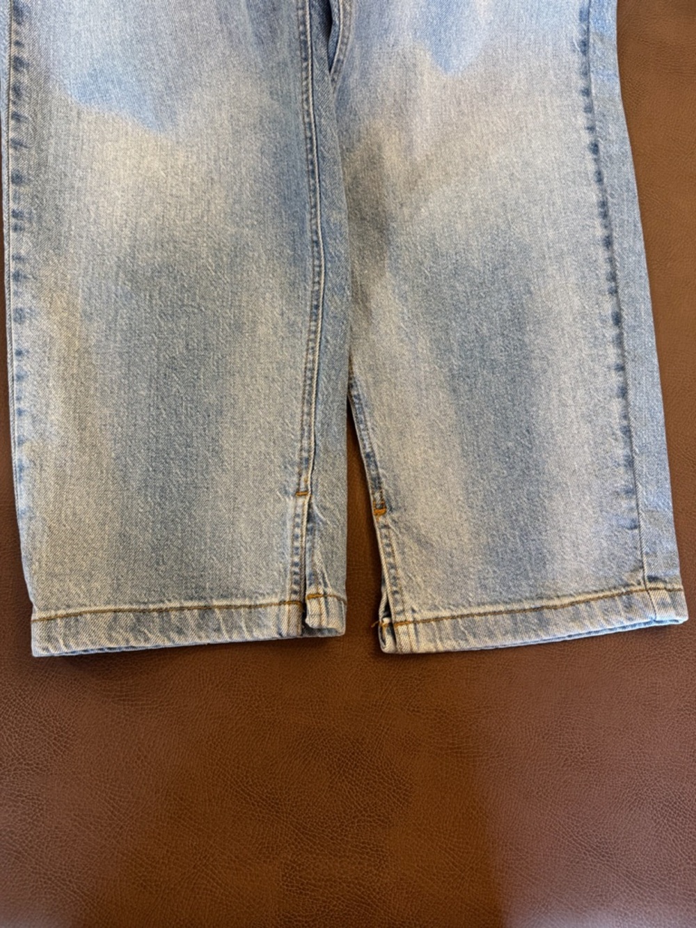 Anthropologie The Jules Mid-Rise Relaxed Straight-Leg Jeans by Pilcro - Picture 10 of 11
